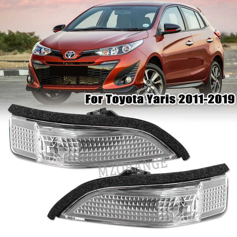 Seiten rückspiegel leuchte für Toyota Yaris 2011 2012 2013 2014 2015 2016 2017 2018 2019 Blinker leuchte ohne Glühbirne