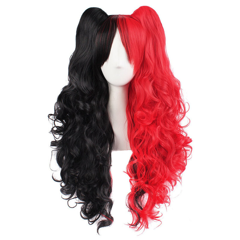 MapofBeauty многоцветный длинный кудрявый парик в стиле "Лолита" (розовый/светлый)