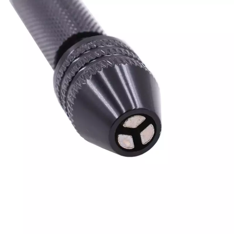 Mini Manual Twist Drill Bit Handdrill Drilling Hole Aluminum Alloy 0.3-3.4mm Chuck Drill Bit For Wood Diamond Linden Drilling