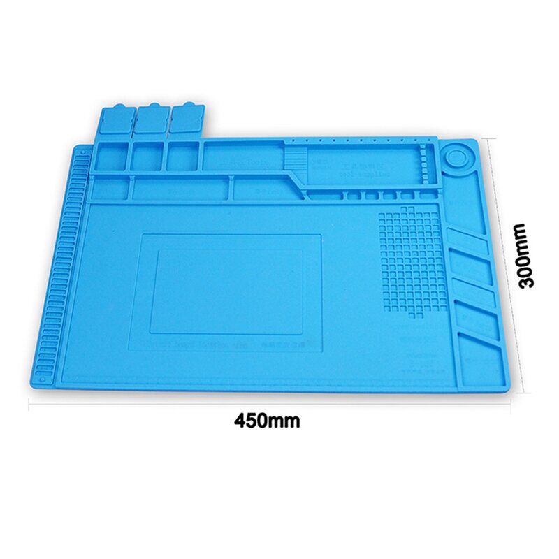 Premium Heat Resistant Solder Pad Anti-Static Magnetic Silicone Pad For Cell Phone,Electronic Repairs