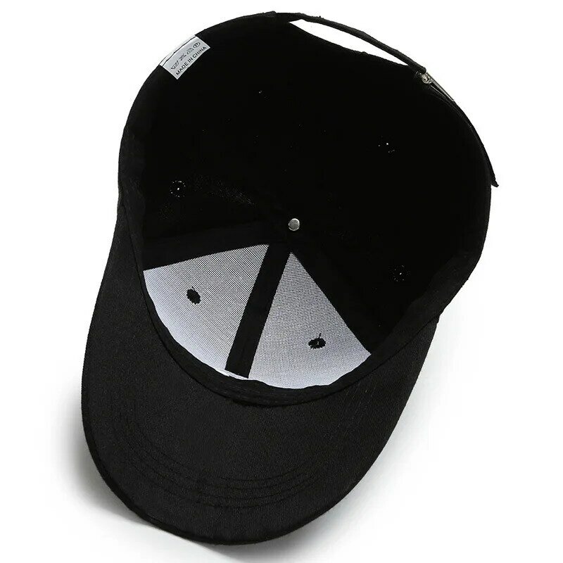 Bawełniana czapka damskie do koszykówki męska w stylu Casual, z haftami litera S kapelusze przeciwsłoneczne wiosna lato Unisex modne jednokolorowe proste czapki Hip Hop