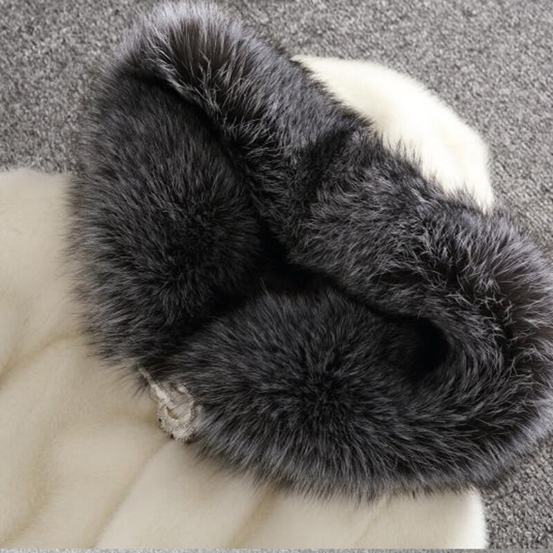 2023 Coats Women Jackets Winter Chic Faux Fur Plush Long Sleeve Hooded Button Overcoat Outwear Coat Women's Clothing