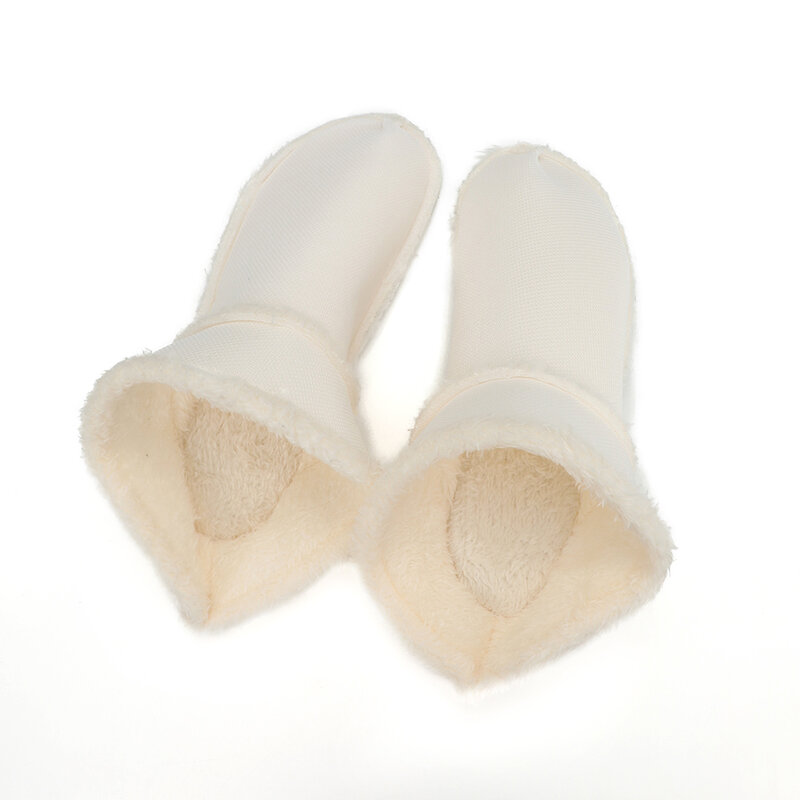 サーマルスリッパの取り外し可能な靴カバー,冬の布,暖かく保つ,サイズsから3xl
