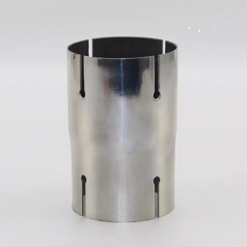 Universal Car Stainless Steel Standard Exhaust Reducer Connector Pipe Tube 63mm out 73/76/79 mm Outer diameter