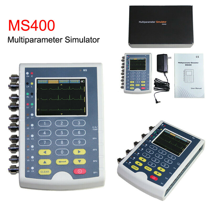 Contec Manufacturer Shipping, MS400 Multi Parameter  ECG IBP Temperature Patient Simulator