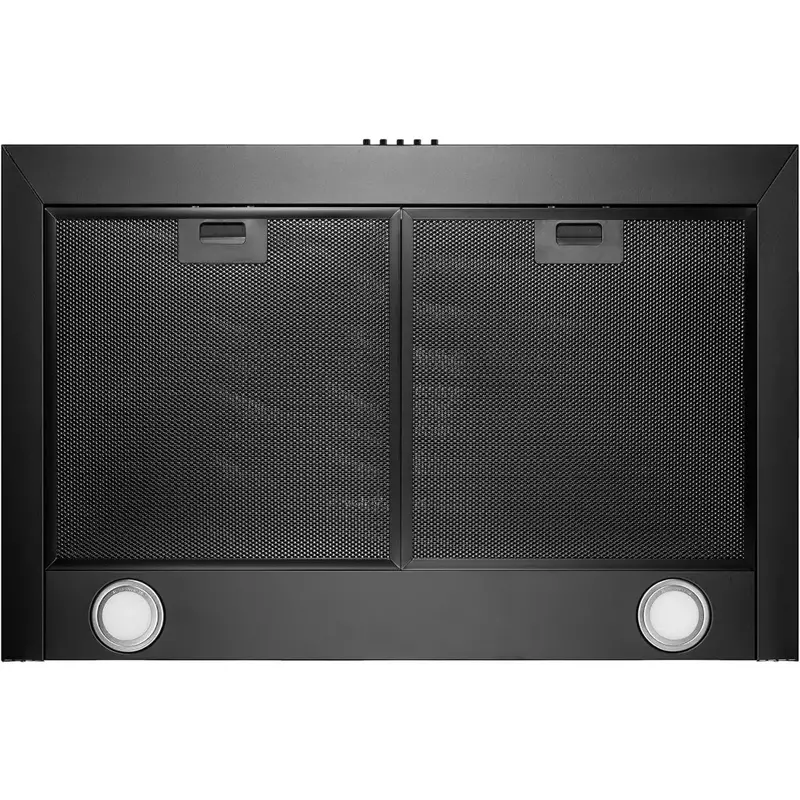 Вытяжка-30-дюймовая Выдвижная кухонная настенная вытяжка, тихая и практичная, с черным углеродным фильтром из нержавеющей стали