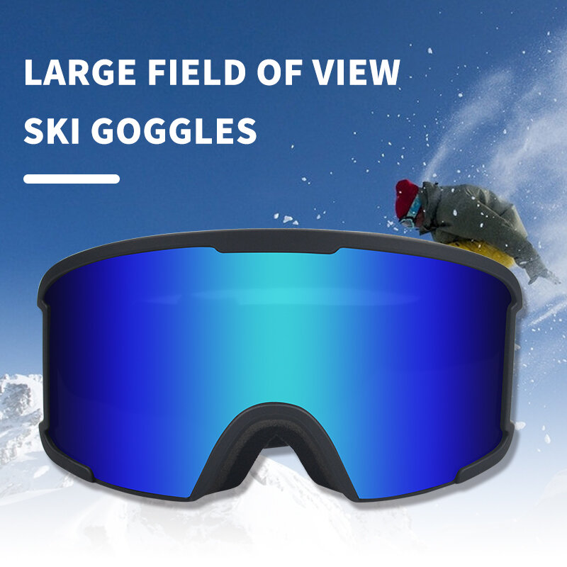 YOOLENS-Gafas de esquí antiniebla de doble capa para hombre y mujer, lentes de Snowboard para nieve, gafas de moto de nieve, deportes al aire libre, gafas de esquí