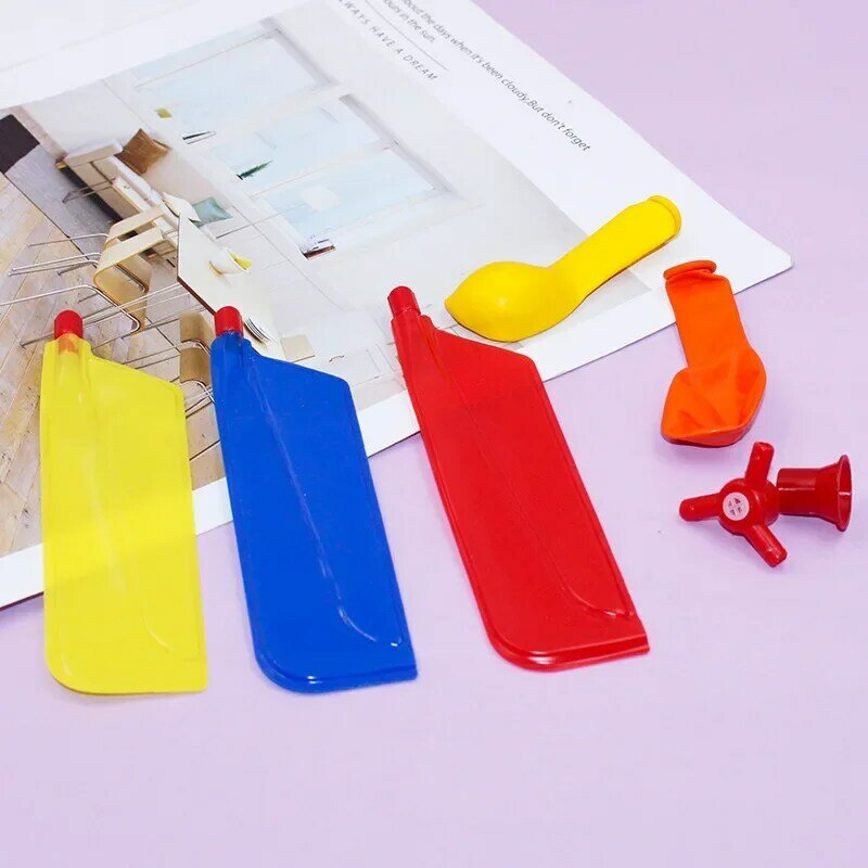 1-10Pcs Creative Balloon Helicopter Toys Children Outdoor Sports Toy Portable Electric Balloon Plane Interactive Party Toy Gifts