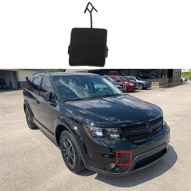 Durable Tow Hook Cover For Dodge Journey Accessories Front Bumper Tow Part