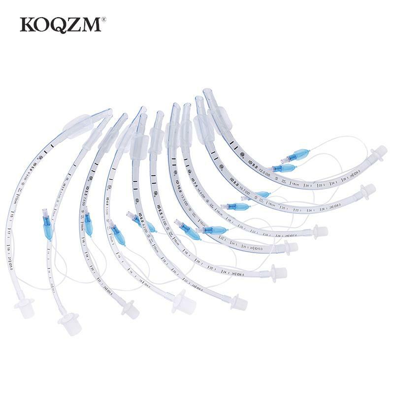 4mm 5mm 6mm 5.5mm 6.5mm 7.5mm 8mm 1Pcs Disposable Sterile Cuff Endotracheal Intubation Endotracheal Tube Airway