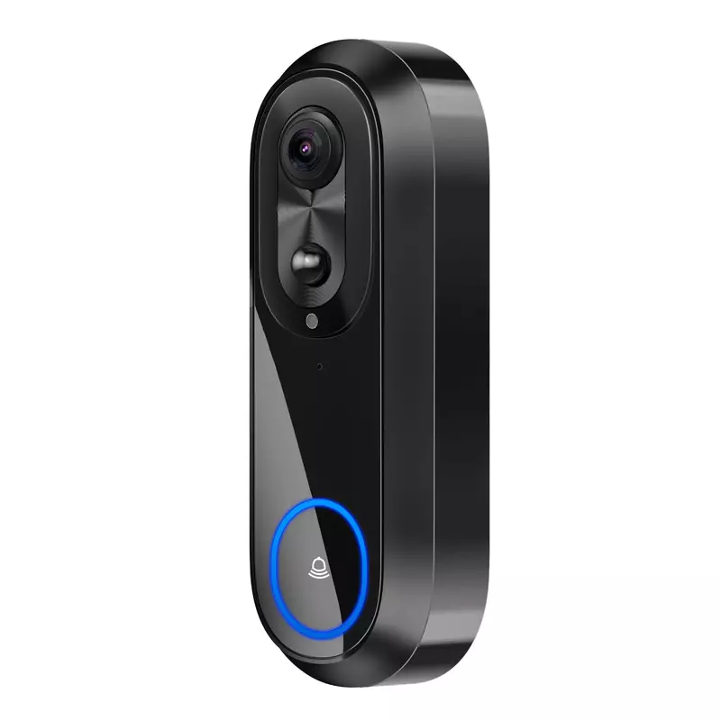W5 kamera monitor video pintar, bel pintu rumah pintar HD WIFI dengan deteksi gerakan siang dan malam dan perekaman video pintar grafiti