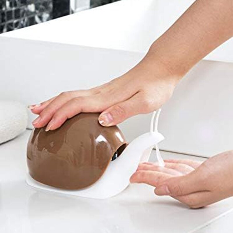 Śliczny dozownik do mydła ślimaka do łazienki w kuchni itp. (120ML)