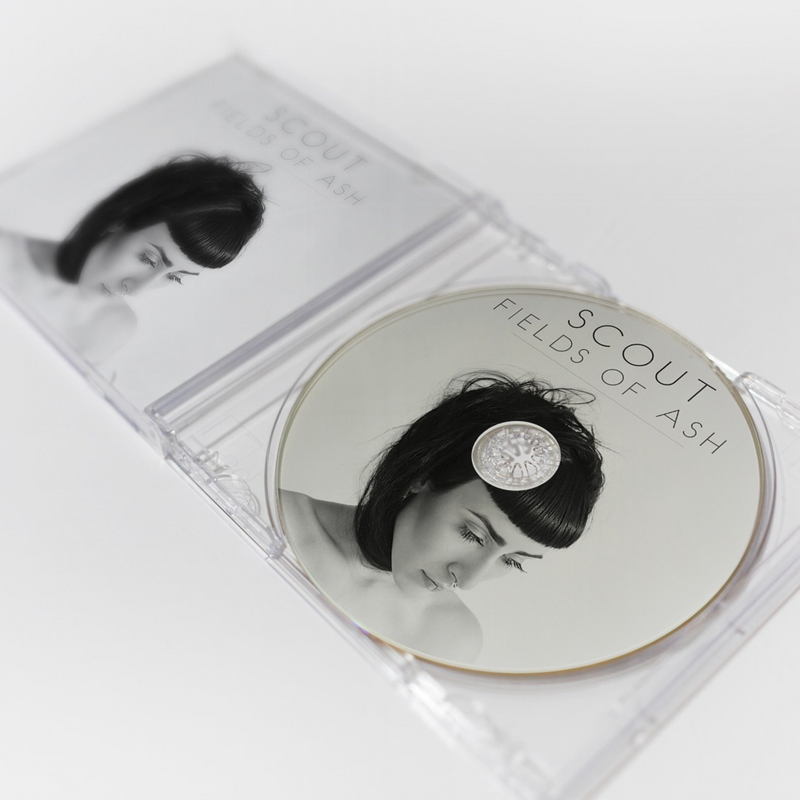Dual CD Jewel Case com bandeja clara montada, padrão vazio, DVD Case, caso de pacote portátil, 5pcs
