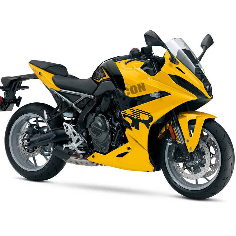 3D resina epóxi proteção decalque adesivo kit, acessórios da motocicleta, apto para Suzuki GSX 8R, GSX-8R, GSX8R, 2024