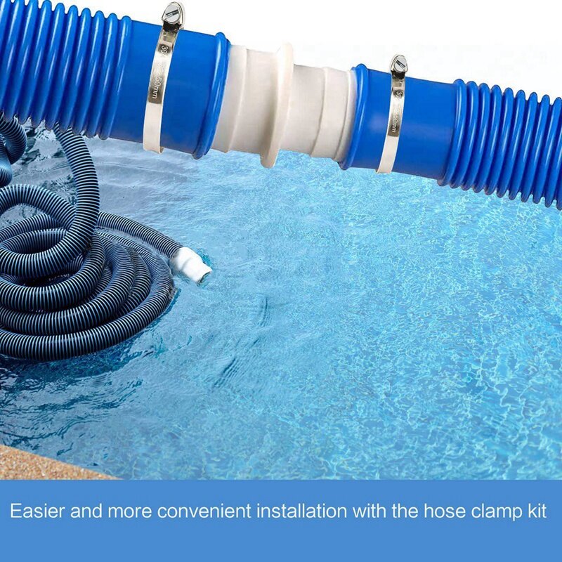 Raccordi adattatori per tubi professionali con parti del collare accessori per piscine adatti per adattatore di conversione del tubo flessibile Pangea Tech