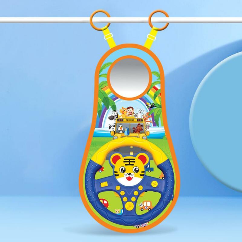 Bebê musical volante brinquedo simulação de condução roda assento de carro brinquedos desenvolver imaginatin criança crianças para infantil menina menino presentes