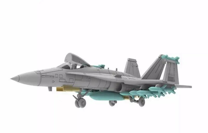 Muñeco de nieve SG-7049 1/700 F/A-18C, Hornet Strike Fighter l (aire-aire), Kit de modelos