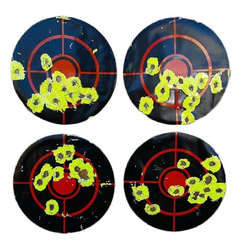 20 Stuks Van Kleur-Impact Sticker Doelen Met Splatter Splash Effect Outdoor & Indoor Familie Games Militaire Gun Schieten sport
