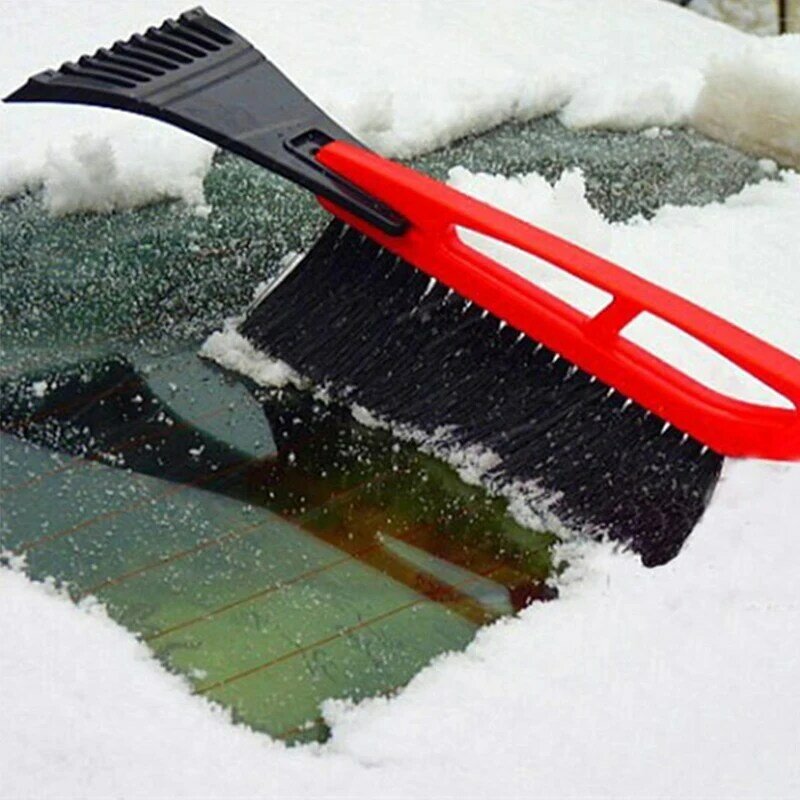Скребок для снега и льда, щетка для удаления снега, инструмент для чистки лобового стекла автомобиля, инструмент для зимы