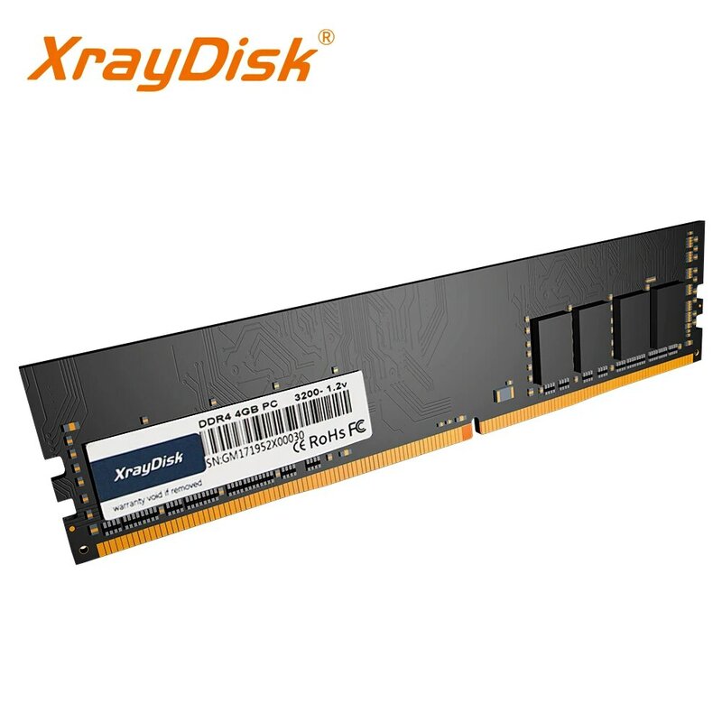 Xraydisk Ram Ddr4 8Gb 16Gb 2666Mhz 3200Mhz 1.2V Pc Dimm Desktop Hoog Compatibel Geheugen