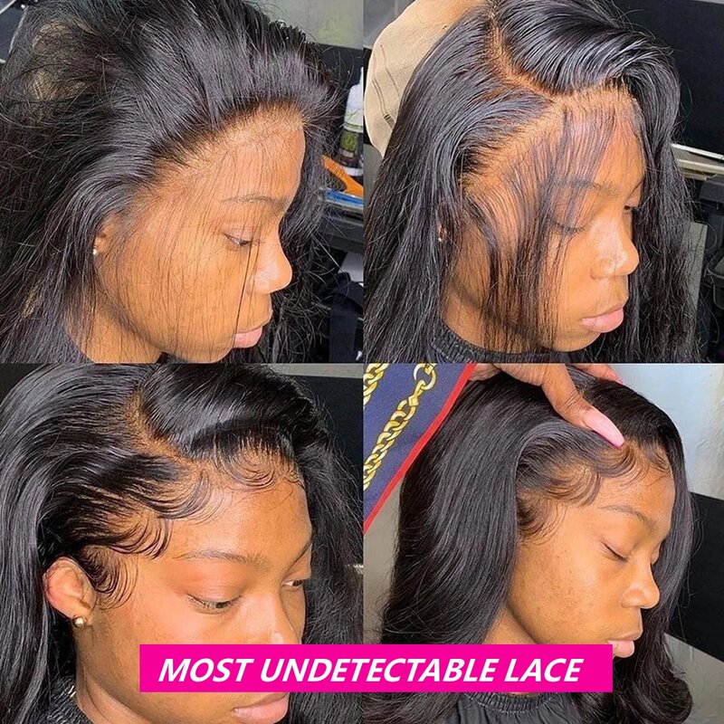 13x4 Straight Lace Front Human Hair Wig Brazilian Pre Plucked 360 Full Lace Wigs 13x6 Hd Transparent Human Hair Lace Frontal Wig