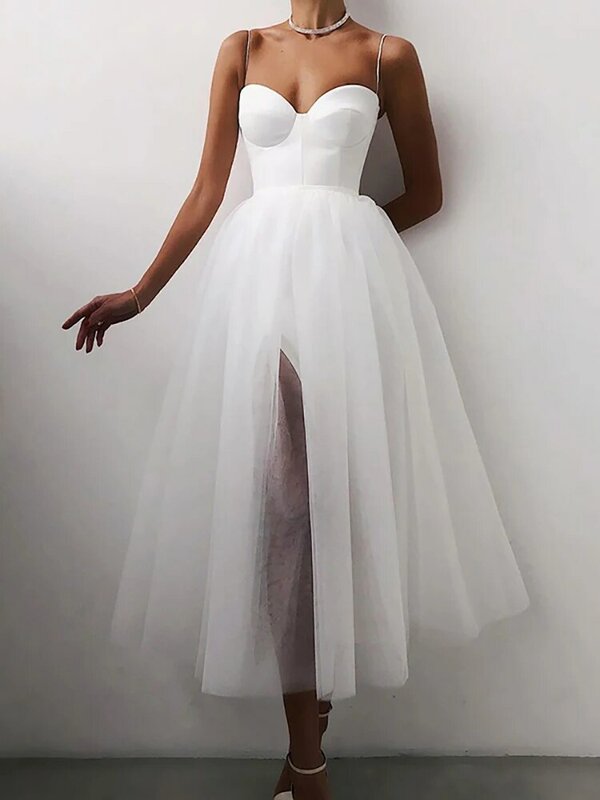 Seksowny rękaw damski poszerzany typu Lantern V Neck sukienka Maxi w jednolitym kolorze elegancka jesienna damska gaza Party Dress Fashion Femme Princess Dress Vestidos