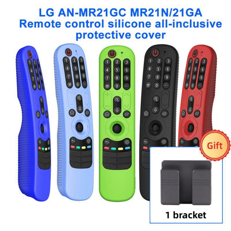 Colorful Silicone Case For LGAN-MR21GC MR21N/21GA TV Remote Control Full Cover Storage Box Silicone Protective Cover