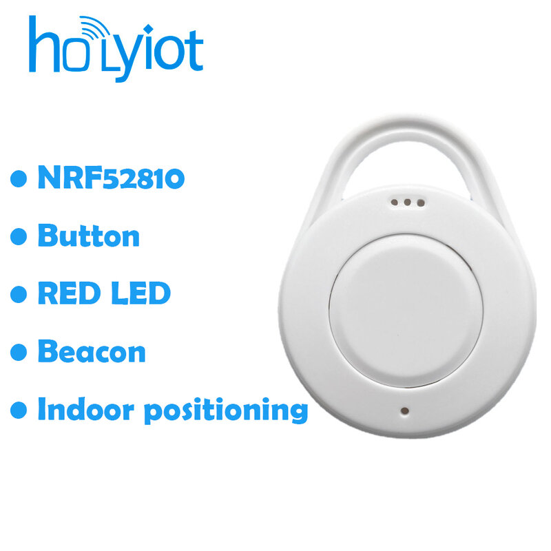 Holyiot-pouvez-vous ropode programmable à longue portée pour IBecopropriété sunflower Skech, Bluetooth Tech, positionnement intérieur, balise BLE 5.0, NRF52810