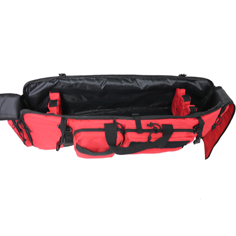 Mochila portátil deportiva de nailon para caña, bolsa de equipo de pesca al aire libre, bolsa de almacenamiento multifuncional para pistola de caza
