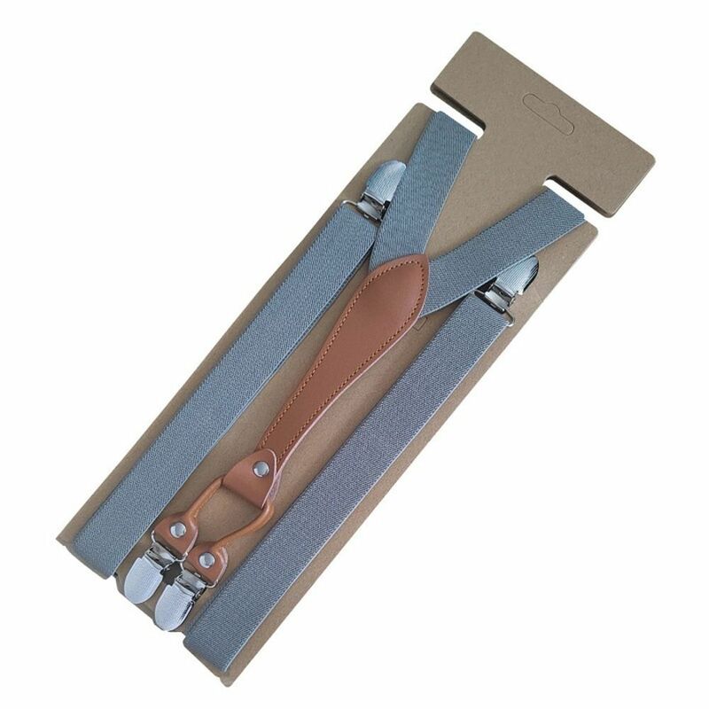 Clips Suspender Belt For Groomsman Men's Braces Women Suspenders Wedding Accessories Korean Strap Clip Men Suspenders