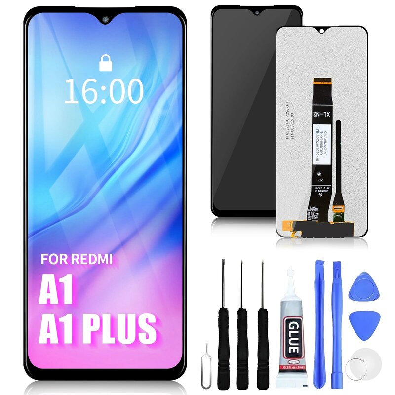 6.52 ''Voor Xiaomi Redmi A1 A1 Plus Lcd 220733si Display Touchscreen Digitizer Assemblage Voor Redmi A2 A2 + A2 Plus 23028rn4dg