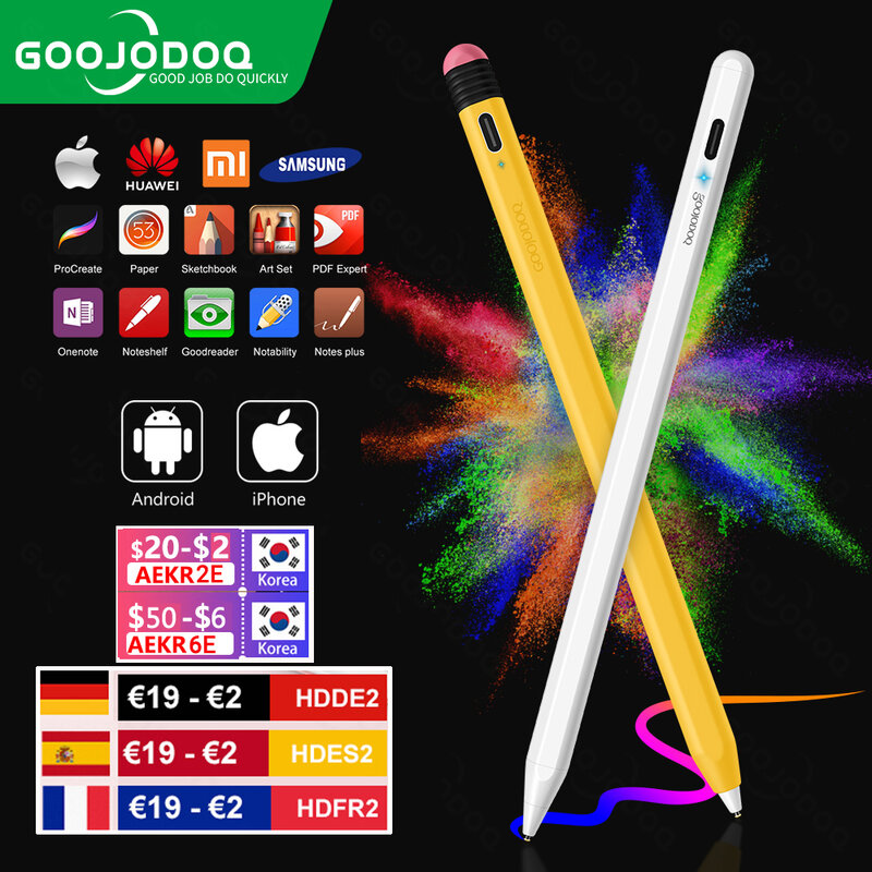 Stylus Stift für Tablet Android IOS für iPad Bleistift Apple Bleistift 1 2 Touch stift für Tablet Pen Bleistift für iPad Samsung Xiaomi Telefon