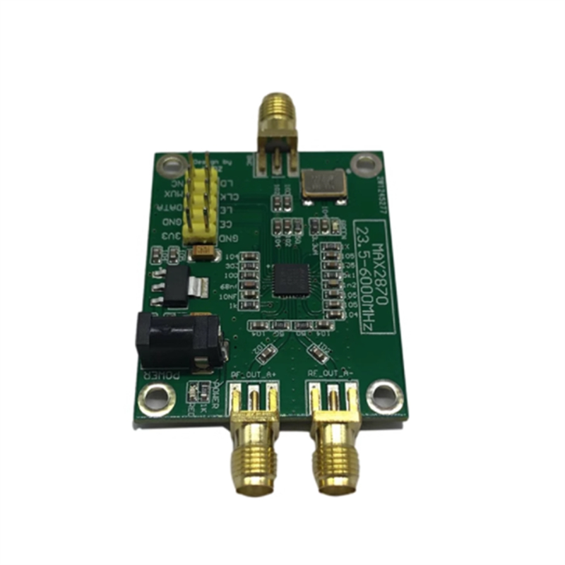 LTDZ MAX2870 23,5-6000Mhz módulo de fuente de señal RF, analizador de espectro de fuente de señal de espectro