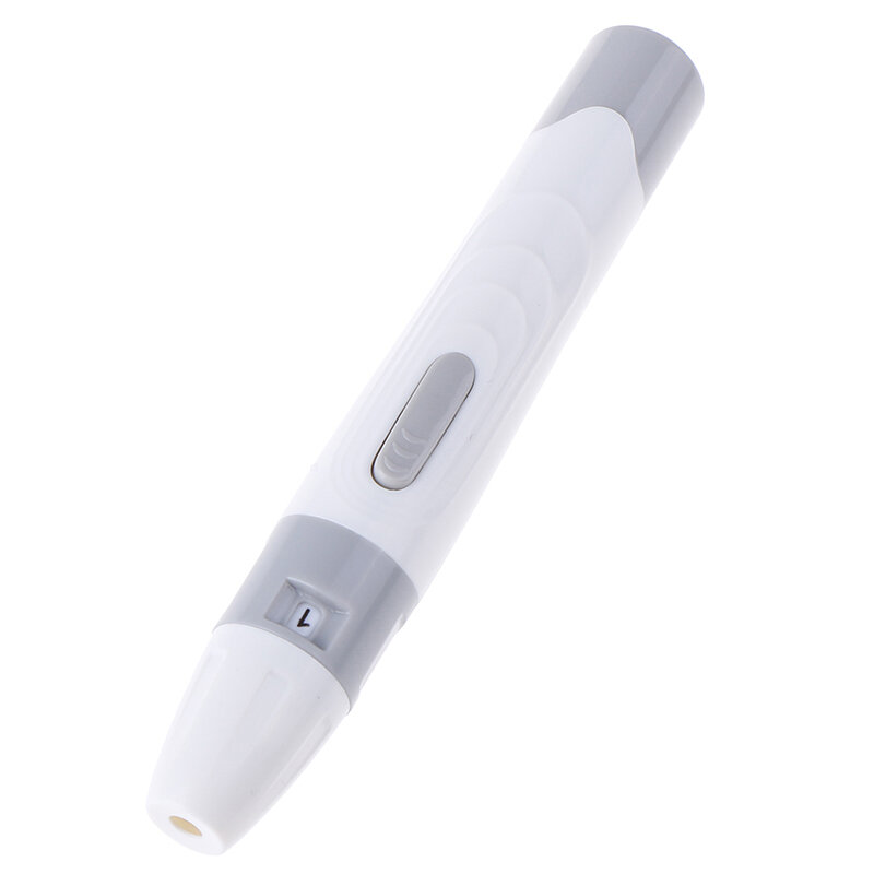 Lancet Pen-dispositivo de punción para diabéticos, recolector de sangre, profundidad ajustable, 5