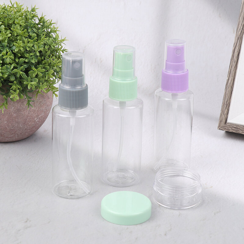 Set di bottiglie divise da 6 pezzi cosmetici lozione Shampoo Gel da bagno dentifricio da viaggio forniture da viaggio con sigillo impermeabile portatile