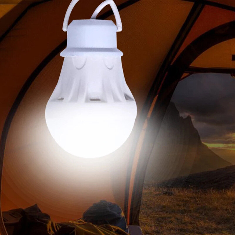 Lanterne LED portable, lampe de camping, mini ampoule, USB, livre d'alimentation, lecture, étudiant, lampe de table d'étude, super lumineuse pour l'extérieur, 5V