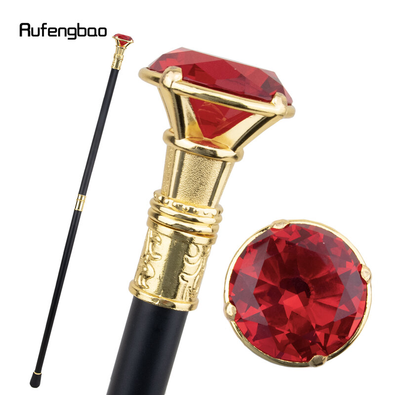 Красочный бриллиантовый Тип золотого тростника для ходьбы, модная декоративная трость для джентльмена, элегантная ручка трость для косплея, трость 93 см
