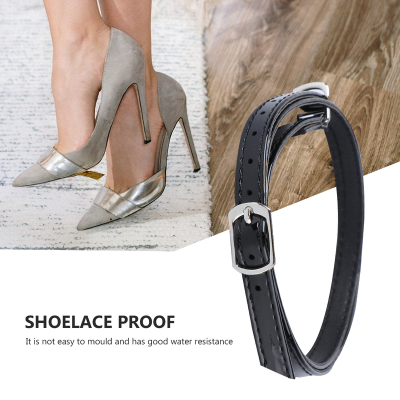 Босоножки на шнуровке с перекрестными ремешками на высоком каблуке для высококачественных шнурков из ПУ