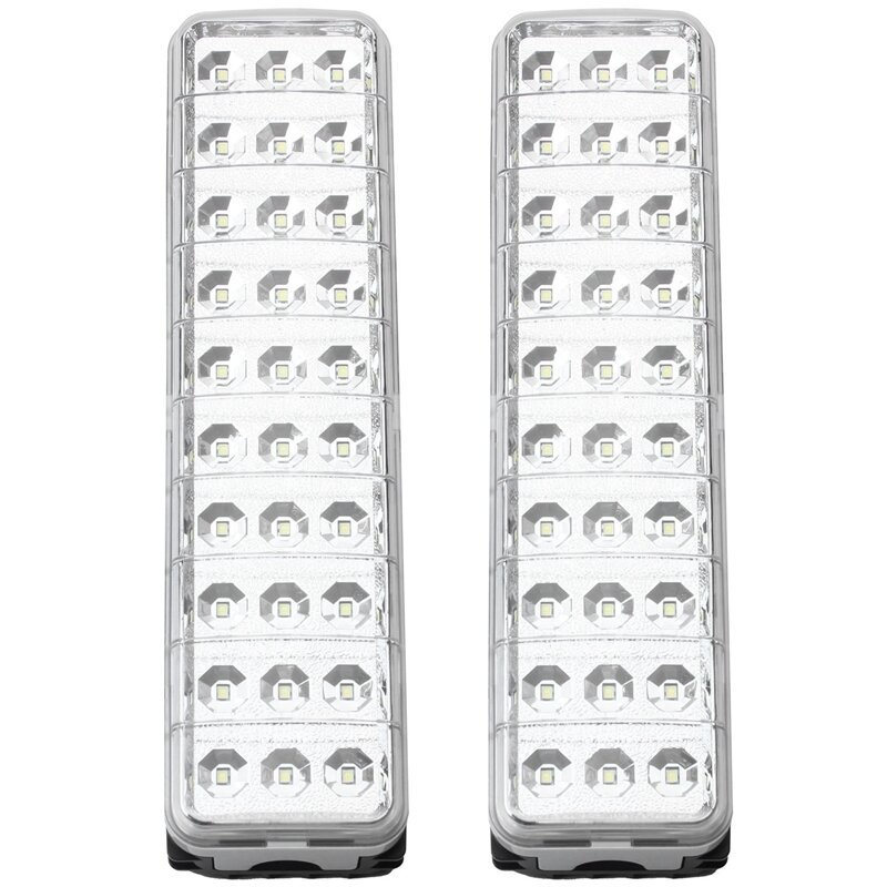 2X Led Emergency Light Flashlight Mini 30 Led 2 Mode Rechargeable Emergency Light Lamp For Home Camp Outdoor