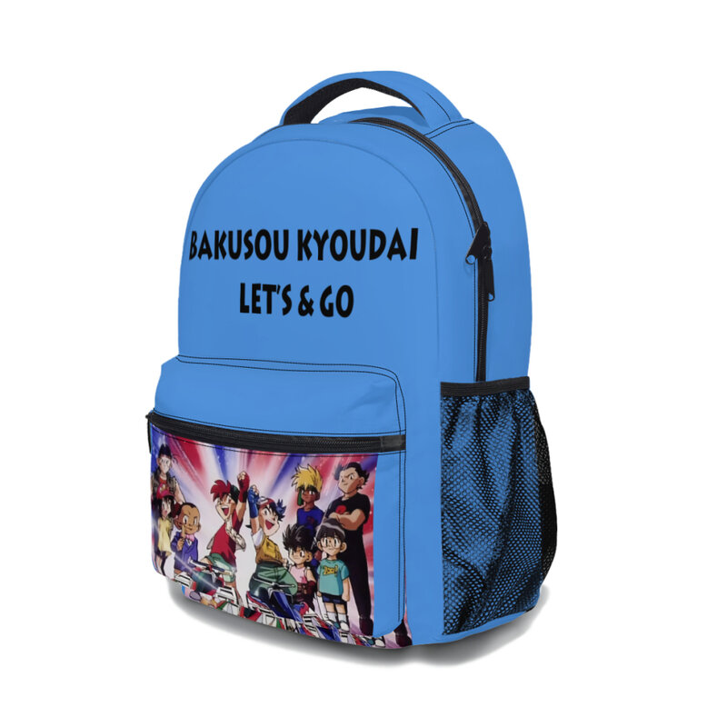 Bakusou Kyoudai Let's & Go tas punggung anak perempuan Fashion wanita kapasitas tinggi tas sekolah Laptop anak perempuan trendi