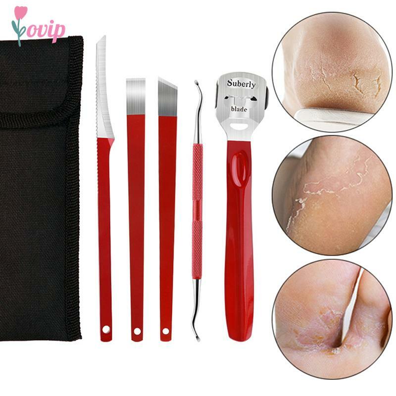 Zestaw do usuwania martwa skóra narzędzia do Manicure stóp skrobak do paznokci do Pedicure pilniki do pielęgnacji skóry wrastające narzędzia do Pedicure do skórek