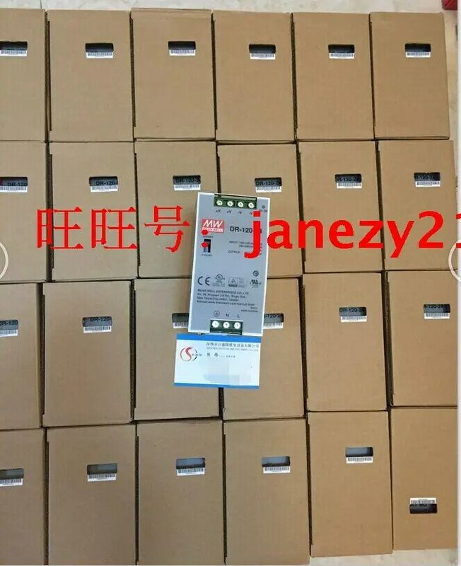 Oznacza dobrze/Mingwei oryginalny nowy autentyczny zasilacz DRT-480-24