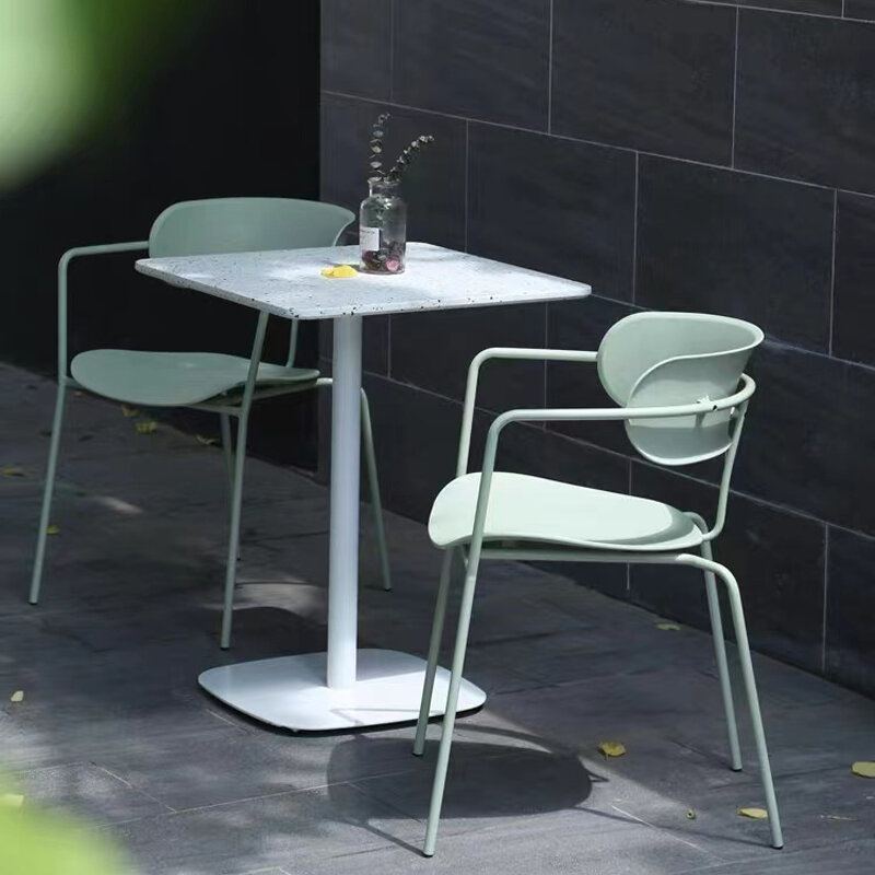 Set meja kopi persegi samping, furnitur Modern teras kecil Nordik meja kopi multifungsi desainer Muebles De Cafe