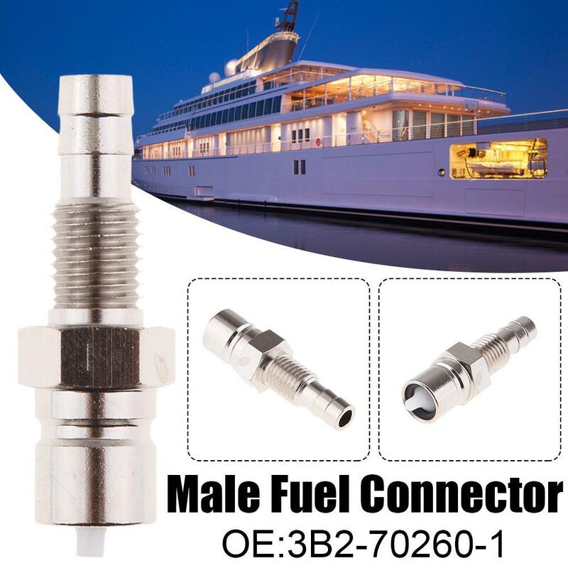 Boat Outboard Engine Fuel Connector Fuel Hose Line Tank Connector Joint Boat Fuel Connector for Tohatsu Replaces 3B2-70260-1