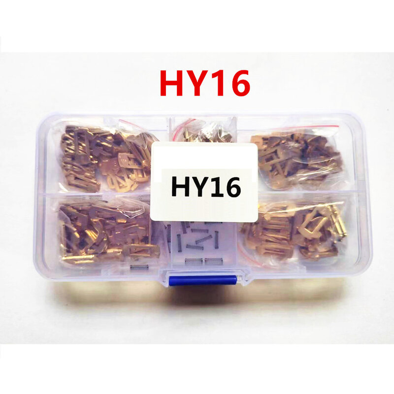 200 pz/lo HY16 per H-yundai per K-ia Wafer Car lock Reed piastra di bloccaggio Kit di riparazione accessori fresatura interna linguette di bloccaggio