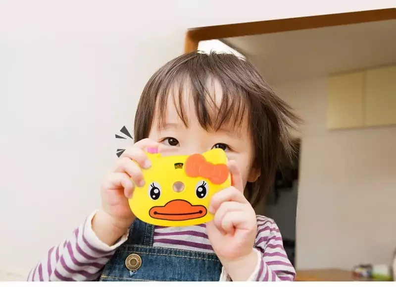 Animal Pattern projeção câmera brinquedo para crianças, eco-friendly, brinquedos educativos, design bonito e original, presente das crianças, novo