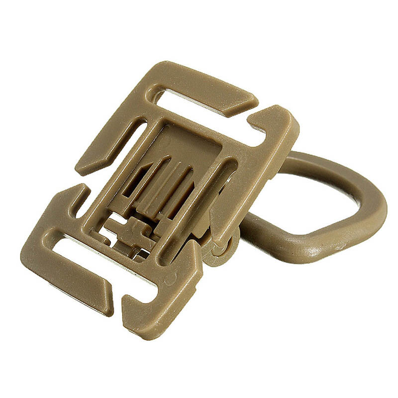1 Stück Molle Sternum Strap System drehbare D-Ring Drehs chnalle 18mm 25mm Gurtband