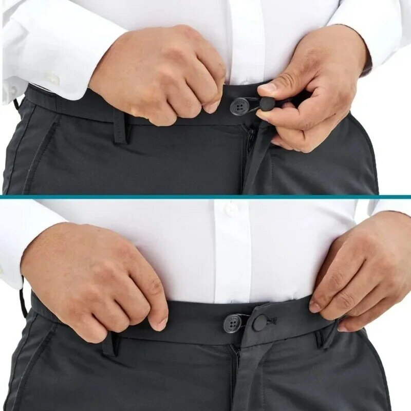 15mm/18mm 12pcs Pants Extender Buttons Flexible Waist Extenders for Jeans Pants for Women & Men Pregnancy Jeans Skirt