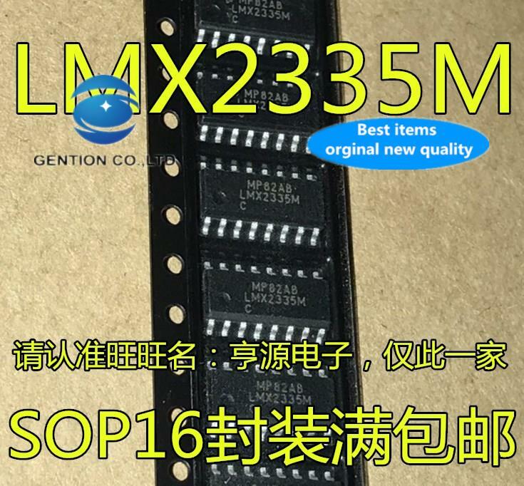 10 peças 100% original novo em estoque lmx2335 lmx2335m lmx2335mx monolítico integrado dupla freqüência sintetizador chip