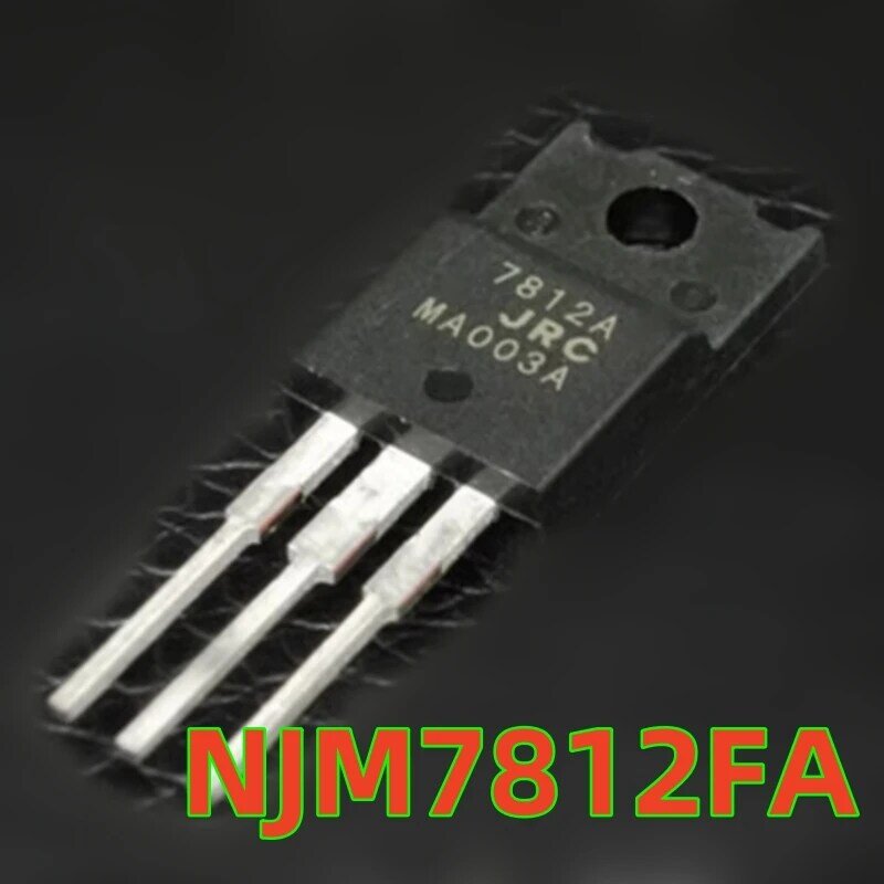 (5PCS) New JRC7812A NJM7812FA three-end regulator TO-220F triode direct shot